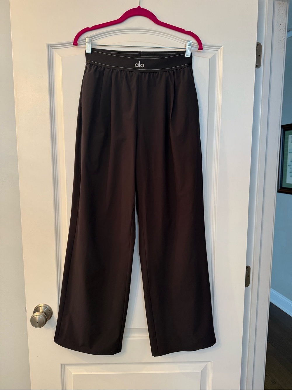 ALO Yoga Black Suit Up Trousers - Regular